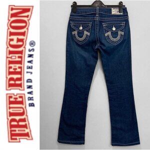 TRUE Religion Low Rise, Slim Straight Jean 27